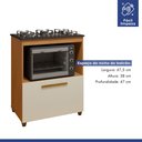 Ver imagem 5 de Cozinha Completa 4 Portas Paraty Mais Funcional