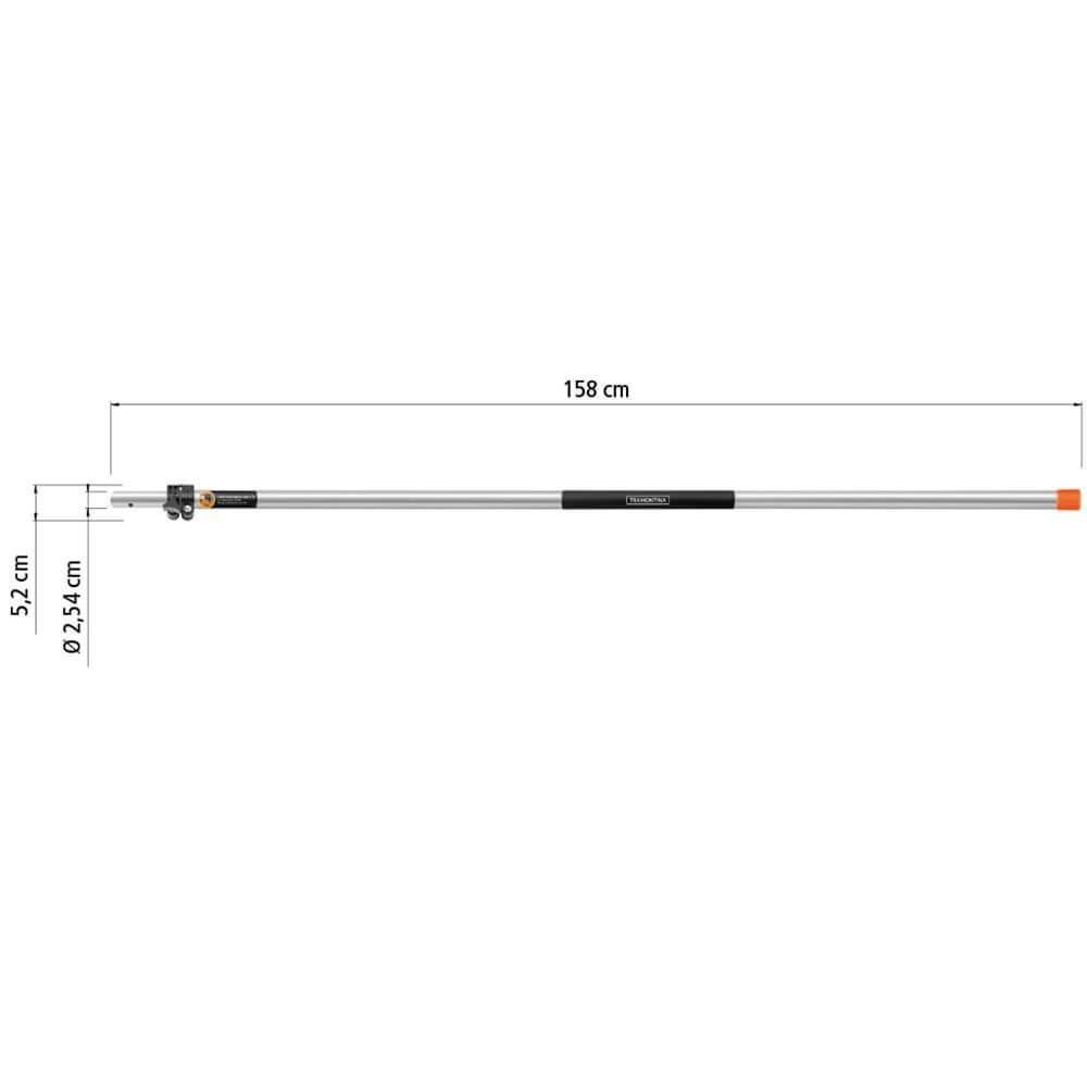 Kit Colhedor de Frutas Médio Tramontina em Aço 77819151 + Cabo Metálico Extensível 3m Tramontina - 4