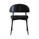 Ver imagem 2 de Cadeira Bless Fixa com 4 Pés 55 x 52,5 x 77,5 cm com 2 Unidades Preto