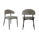 Ver imagem 1 de Cadeira Bless Fixa com 4 Pés 55 X 52,5 X 77,5 Cm com 2 Unidades