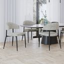 Ver imagem 3 de Cadeira Bless Fixa com 4 Pés 55 X 52,5 X 77,5 Cm com 2 Unidades