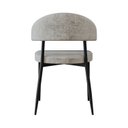 Ver imagem 2 de Cadeira Bless Fixa com 4 Pés 55 x 52,5 x 77,5 cm com 2 Unidades Bege/Off White/Preto