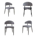 Ver imagem 1 de Cadeira Bless Fixa com 4 Pés 55 X 52,5 X 77,5 Cm com 4 Unidades