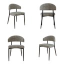 Ver imagem 1 de Cadeira Bless Fixa com 4 Pés 55 X 52,5 X 77,5 Cm com 4 Unidades