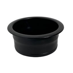 Kit 4 Porta Copos de Embutir para Lancha Barco Preto - 5