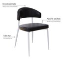 Ver imagem 5 de Cadeira Bless Fixa com 4 Pés 55 X 52,5 X 77,5 Cm com 2 Unidades