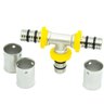 Tee de Compressão para Tubo Multicamada 16mm X 16mm X 16mm - 5