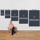 Ver imagem 5 de Quadro Decorativos Chimpanzé Gangster Sala Quarto Casa Escritório