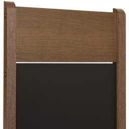 Conjunto Sala de Jantar Mesa Tampo de Madeira 6 Cadeiras Rustic/preto Bahamas Madesa - 7