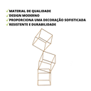 Ver imagem 4 de Quadradinho Triplo de Ferro Decorativo Estoli Moderno