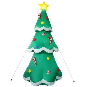 Arvore Natal Inflavel Decoraçao Natalina Loja Comercio Shopping Evento Casa Vitrine Predio Hall Entr