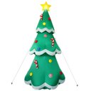 Ver imagem 1 de Arvore Natal Inflavel Decoraçao Natalina Loja Comercio Shopping Evento Casa Vitrine Predio Hall Entr