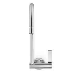 Torneira para Cozinha de Parede com Bica Móvel e Arejador Articulado Lix - 5