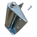 Ver imagem 1 de Dobradiça Porta Corta Fogo com Mola Regulável Zincada 4x4"