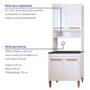 Ver imagem 6 de Cozinha Completa Modulada 7 Portas 3 Gavetas Guarujá
