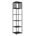 Ver mais imagens de Rack Industrial para TV até 60 Polegadas 5 Nichos com Estante Telada Preto