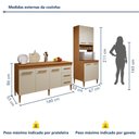 Ver imagem 3 de Cozinha Completa Modulada 7 Portas 3 Gavetas Guarujá