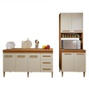 Ver imagem 2 de Cozinha Completa Modulada 7 Portas 3 Gavetas Guarujá