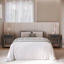 Ver imagem 1 de Mesa de Cabeceira Estilo Industrial com 2 Peças