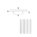 Ver imagem 1 de Puxador Primus IL814 - Escovado - 512mm