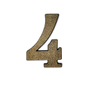 Ver imagem 1 de Número Japi Plástico 4