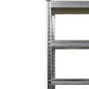 Ver imagem 3 de Estante 332703 5 Prateleiras Aço Galvanizado e MDF Inox Worker