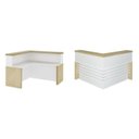 Ver imagem 2 de Balcão para Atendimento Recepção em L 295,4cm X 147,7cm