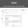 Banheira Design Moderno Tulipa 150 Imersao - 3