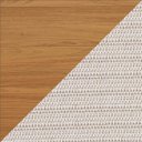 Ver imagem 5 de Kit 4 Cadeiras Estofadas com Encosto de Tela Mdf Freijó Bege Rústico