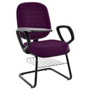 Ver imagem 1 de Cadeira Universitária com Prancheta Linha Blenda Roxo