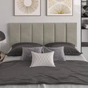 Ver imagem 2 de Cabeceira Cama Box Casal 1.38 Flora:Bege