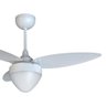 Kit 02 Ventilador Teto com Controle Remoto Ventisol Aires 3 Pás Silencioso Inverter Bivolt - 3