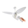 Kit 02 Ventilador Teto com Controle Remoto Ventisol Aires 3 Pás Silencioso Inverter Bivolt - 2