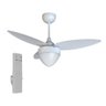 Kit 02 Ventilador Teto com Controle Remoto Ventisol Aires 3 Pás Silencioso Inverter Bivolt - 4