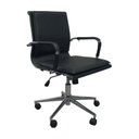 Ver imagem 7 de Kit 8 Cadeiras de Escritório Diretor Giratória Esteirinha Valência Baixa