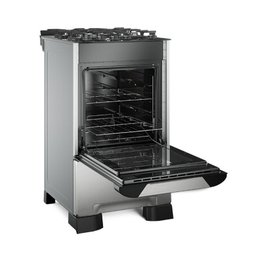 Fogão Mueller 4 Bocas Decorato Vetro Inox com Mesa de Vidro - 2