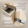 Escrivaninha Mesa Escritório Diretor em Tamburato com 6 Gavetas - 17