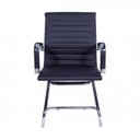 Ver mais imagens de Kit 6 Cadeiras Escritório Interlocutor Fixa Esteirinha Corino 3301