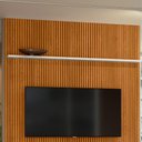 Ver imagem 5 de Painel Tv 65 Pol 179cm Ripado Valen e Bancada Suspensa Norezi Cinamomo/off White M20 - D'Rossi