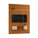 Ver imagem 2 de Painel Tv 65 Pol 179cm Ripado Valen e Bancada Suspensa Norezi Cinamomo/off White M20 - D'Rossi