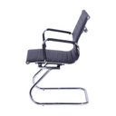 Ver imagem 7 de Kit 10 Cadeiras Escritório Interlocutor Fixa Esteirinha Corino 3301