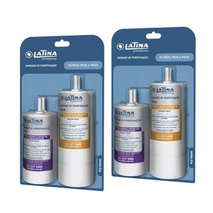 Kit 2 Unidades Refil Filtro P635 e P655 Original Latina