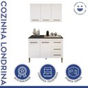 Ver imagem 2 de Cozinha Completa 5 Portas 3 Gavetas Londrina