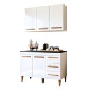 Ver imagem 2 de Cozinha Completa Modulada 5 Portas 3 Gavetas Londrina