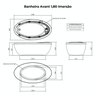 Banheira Avant 180 Cm X 96 Cm - Imersao - 3