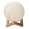 Luminária de Mesa Moon Lamp 3D 16 Cores Toque USB - 1