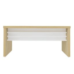 Mesa para Escritório Diretor em Tamburato com 2 Gavetas 1,6m Elegance - 4