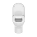 Ver imagem 7 de Kit 5 Vaso Sanitário Convencional com Assento Termofixo Queda Amortecida Nexo Roca