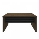 Ver imagem 3 de Escrivaninha Mesa Escritório Diretor em Tamburato com 2 Gavetas 1,6m Elegance