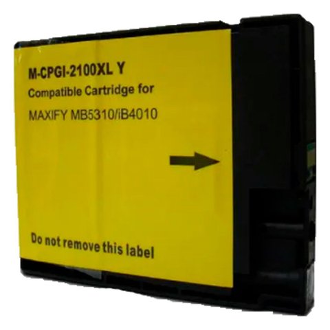 Cartucho de Tinta Compatível com Canon Pg-2100 Xl Pgi-2100 Amarelo | 25ml - Cartucho &amp; Cia